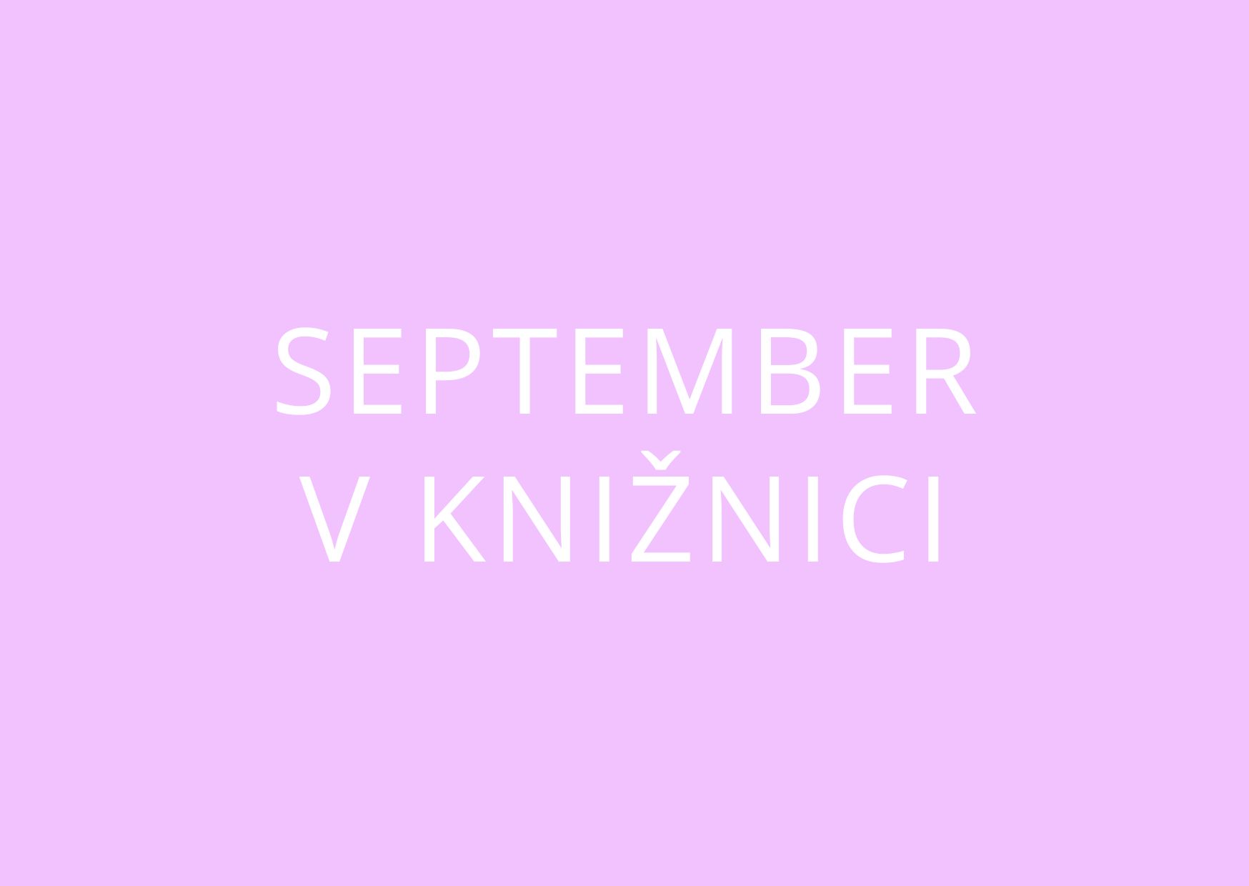 Vitaj, školský rok!